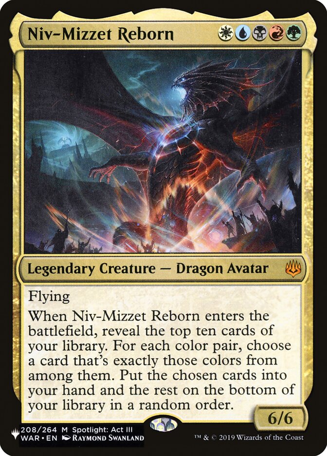 Niv-Mizzet Reborn [The List] | Galaxy Games LLC