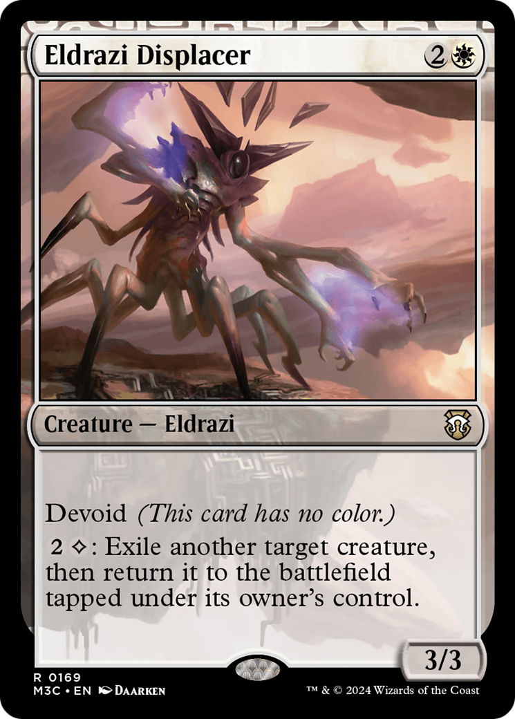 Eldrazi Displacer (Ripple Foil) [Modern Horizons 3 Commander] | Galaxy Games LLC