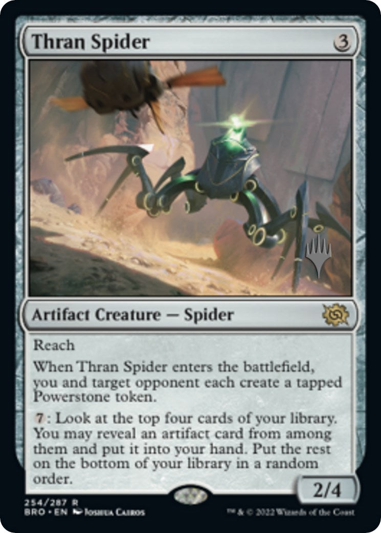 Thran Spider (Promo Pack) [The Brothers' War Promos] | Galaxy Games LLC