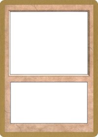 2001 World Championship Blank Card [World Championship Decks 2001] | Galaxy Games LLC