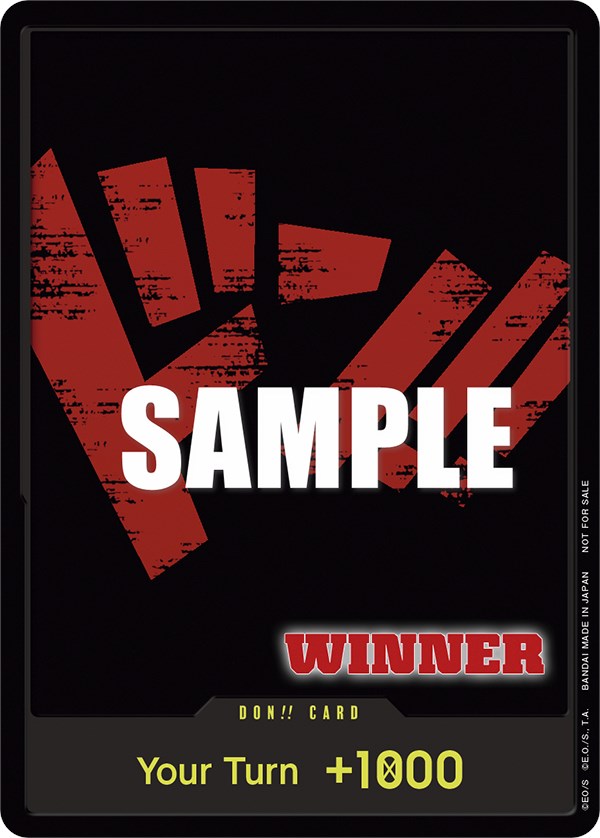 DON!! Card (Tournament Pack Vol. 2) [Winner] [One Piece Promotion Cards] | Galaxy Games LLC