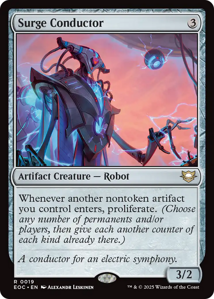 Surge Conductor [Edge of Eternities Commander] | Galaxy Games LLC