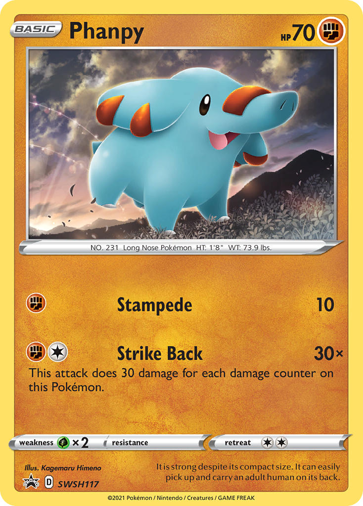 Phanpy (SWSH117) [Sword & Shield: Black Star Promos] | Galaxy Games LLC