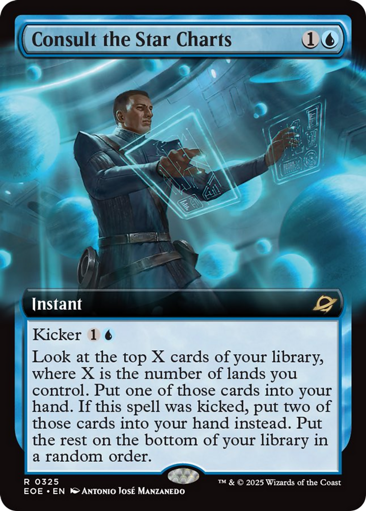 Consult the Star Charts (Extended Art) [Edge of Eternities] | Galaxy Games LLC