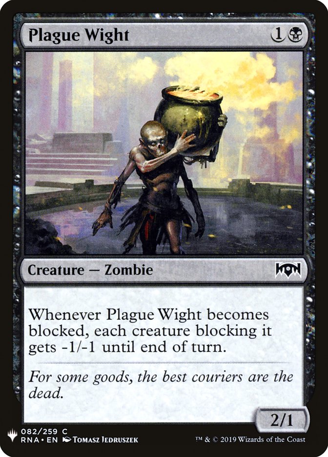 Plague Wight [Mystery Booster] | Galaxy Games LLC