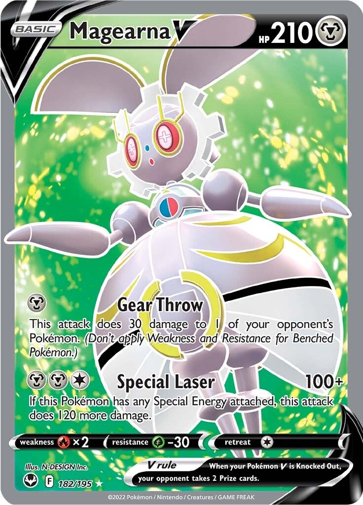 Magearna V (182/195) [Sword & Shield: Silver Tempest] | Galaxy Games LLC