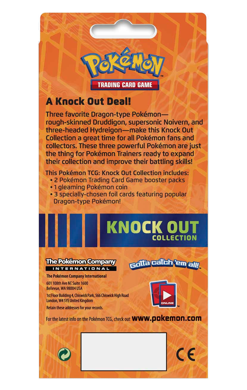 Knock Out Collection (Druddigon, Noivern, Hydreigon) | Galaxy Games LLC