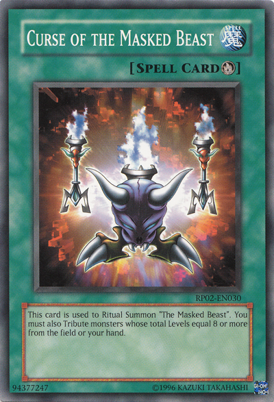 Curse of the Masked Beast [RP02-EN030] Common | Galaxy Games LLC