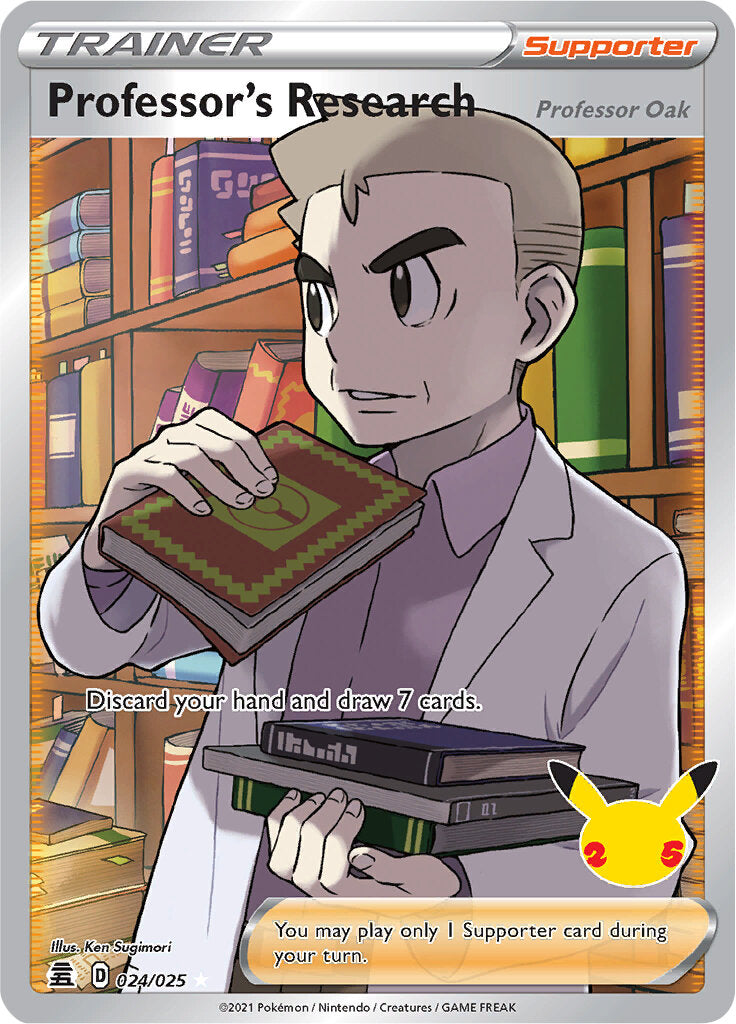 Professor's Research (024/025) [Celebrations: 25th Anniversary] | Galaxy Games LLC