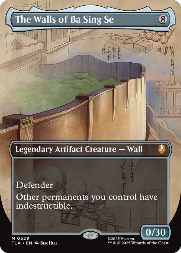 The Walls of Ba Sing Se (Borderless) [Avatar: The Last Airbender] | Galaxy Games LLC