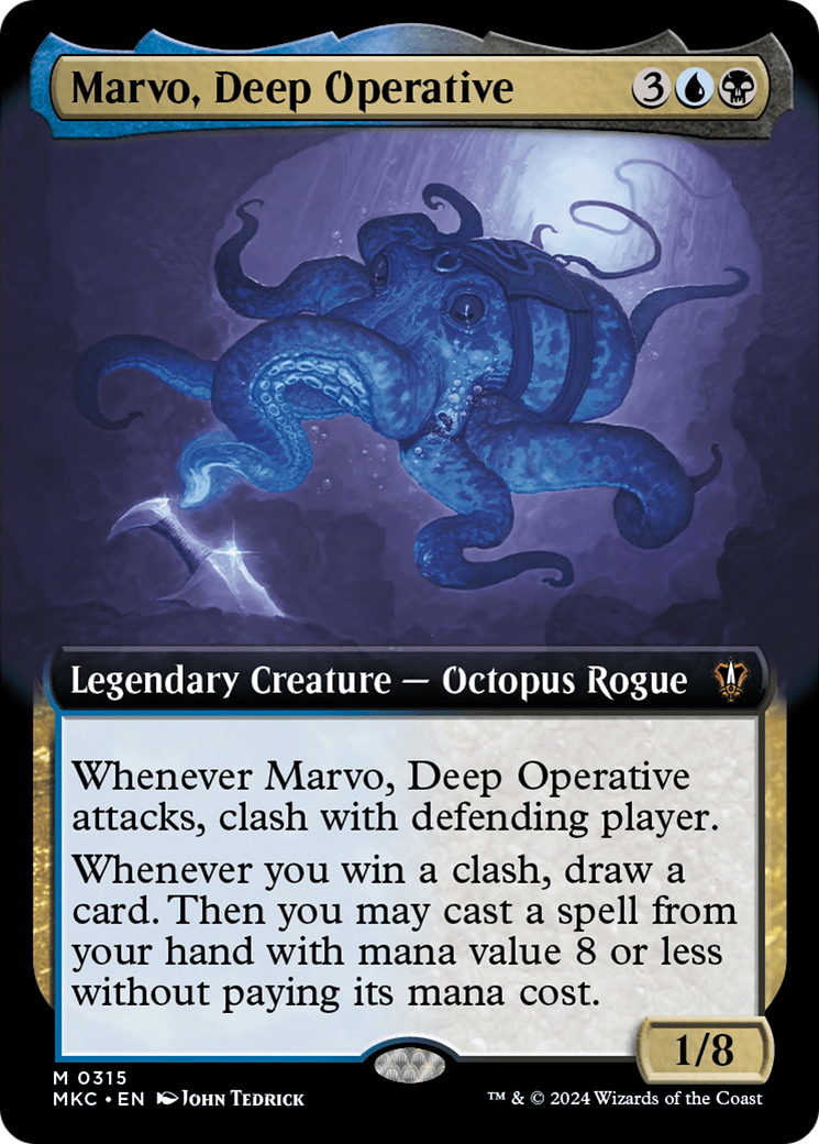 Marvo, Deep Operative (Extended Art) [Murders at Karlov Manor Commander] | Galaxy Games LLC