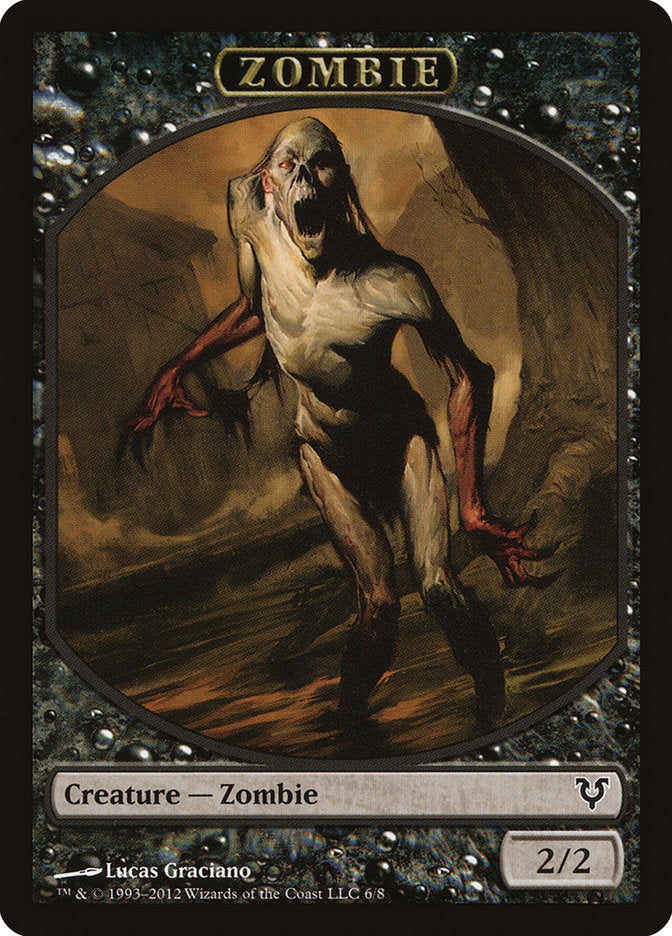 Zombie Token [Avacyn Restored Tokens] | Galaxy Games LLC
