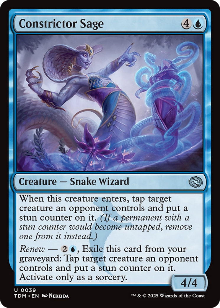 Constrictor Sage [Tarkir: Dragonstorm] | Galaxy Games LLC