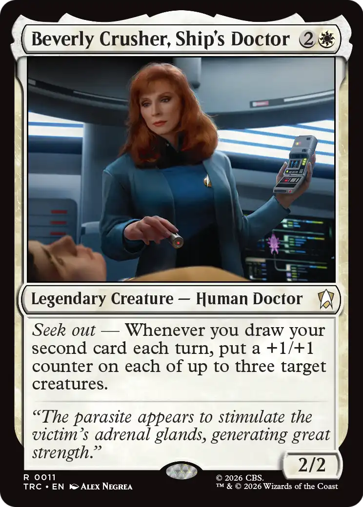 Beverly Crusher, Ship's Doctor [Star Trek Commander] | Galaxy Games LLC