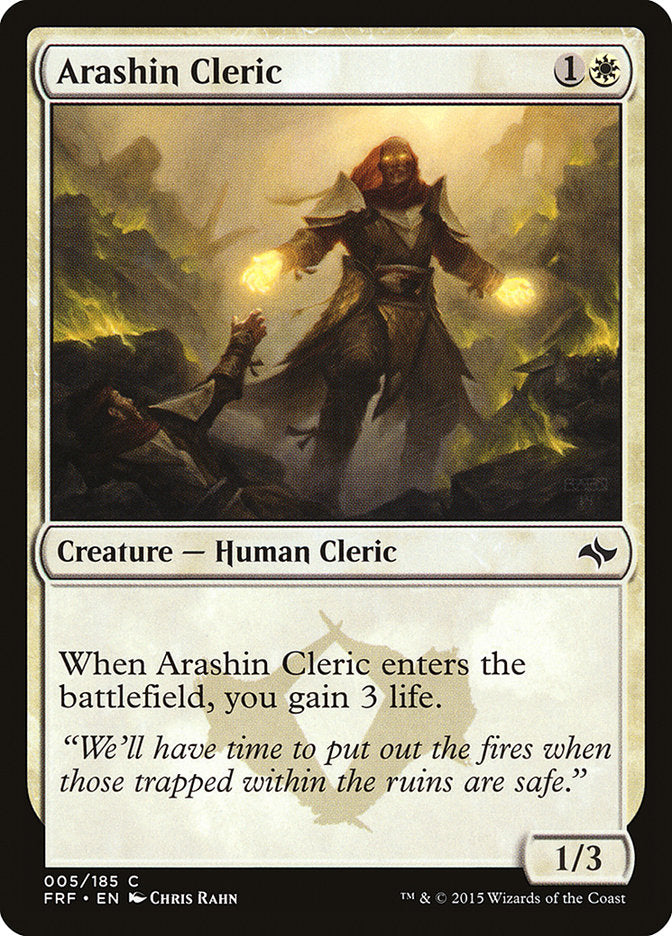 Arashin Cleric [Fate Reforged] | Galaxy Games LLC