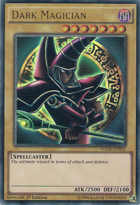 Dark Magician [YGLD-ENB02] Ultra Rare | Galaxy Games LLC