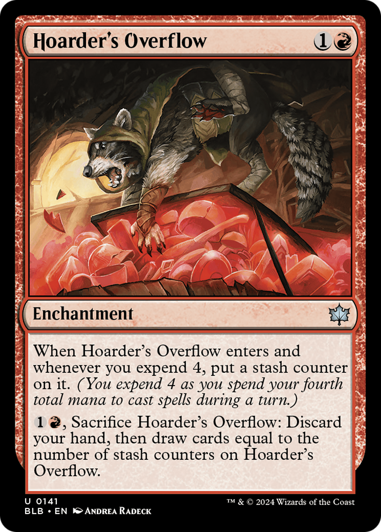 Hoarder's Overflow [Bloomburrow] | Galaxy Games LLC