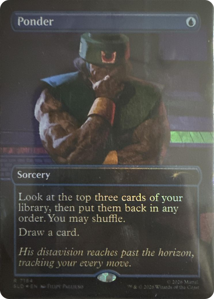 Ponder (7184) [Secret Lair Drop Series] | Galaxy Games LLC