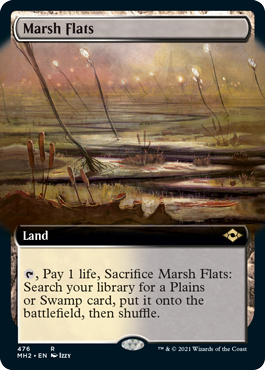 Marsh Flats (Extended Art) [Modern Horizons 2] | Galaxy Games LLC
