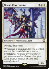 Norn's Choirmaster [Phyrexia: All Will Be One Commander] | Galaxy Games LLC