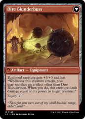 Dire Flail // Dire Blunderbuss [The Lost Caverns of Ixalan Prerelease Cards] | Galaxy Games LLC