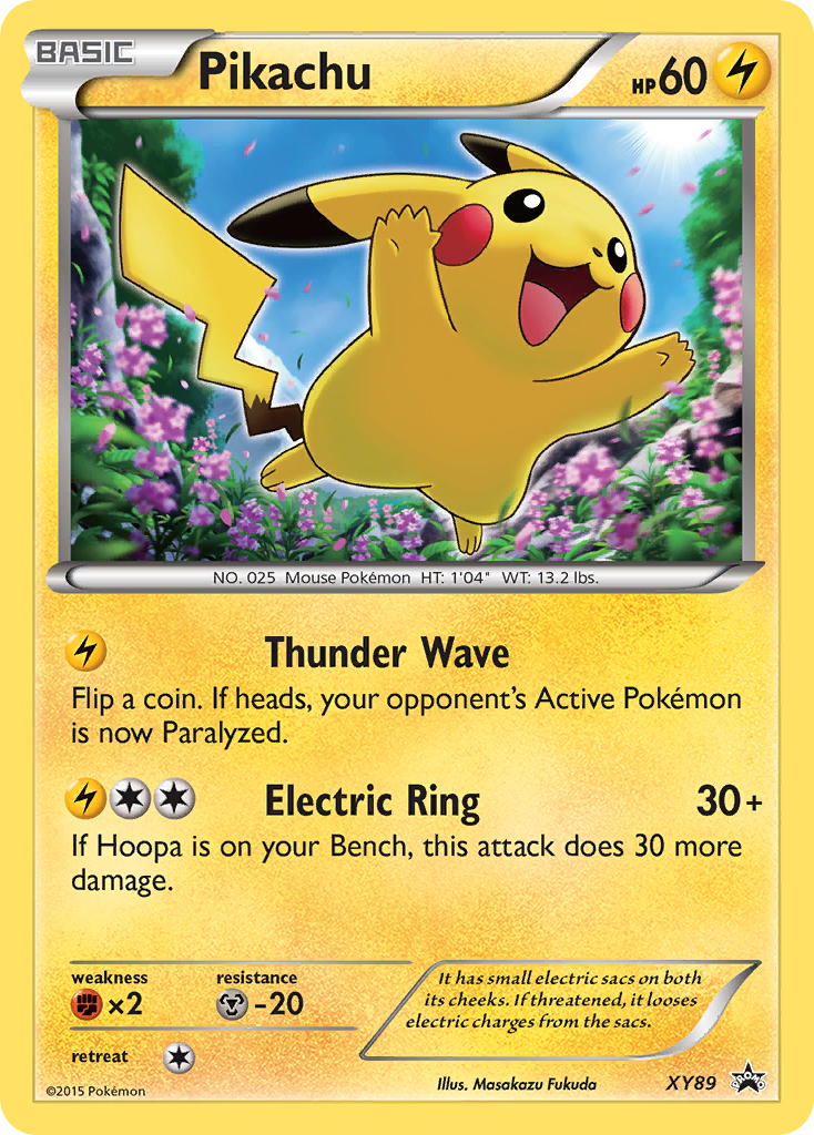 Pikachu (XY89) (Collector Chest) [XY: Black Star Promos] | Galaxy Games LLC