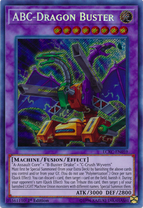ABC-Dragon Buster [LCKC-EN059] Secret Rare | Galaxy Games LLC