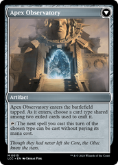 Eye of Ojer Taq // Apex Observatory [The Lost Caverns of Ixalan Commander] | Galaxy Games LLC