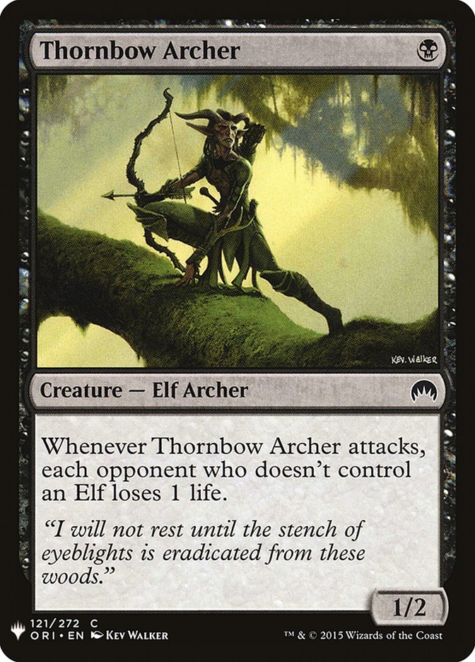 Thornbow Archer [Mystery Booster] | Galaxy Games LLC