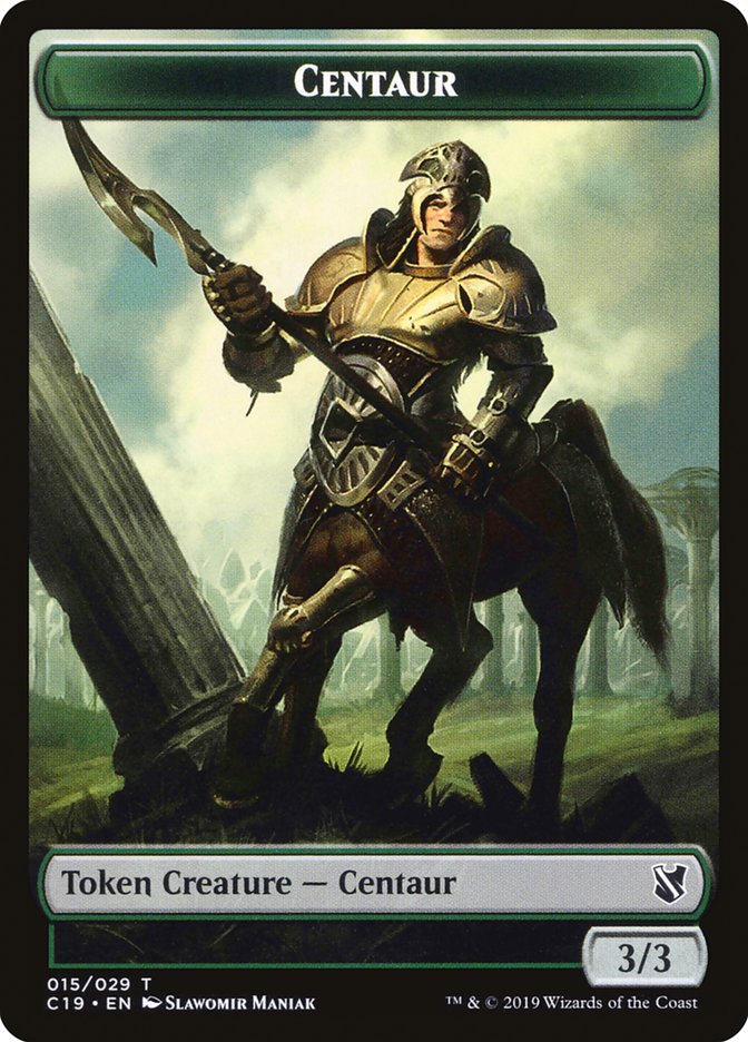 Centaur Token [Commander 2019 Tokens] | Galaxy Games LLC