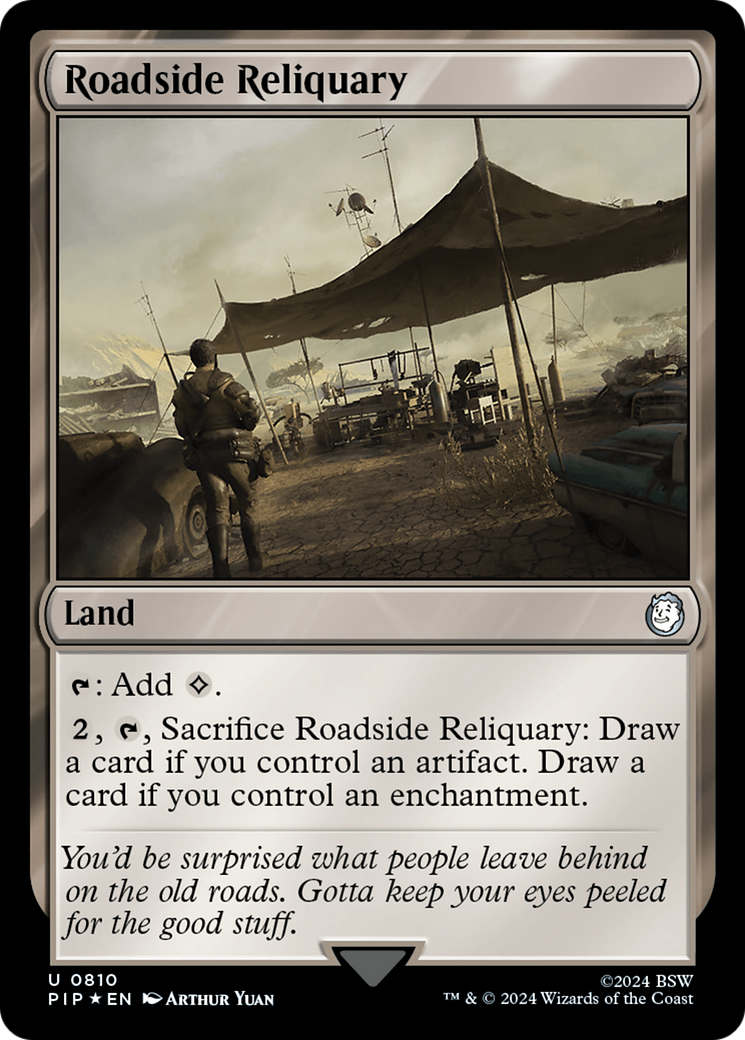 Roadside Reliquary (Surge Foil) [Fallout] | Galaxy Games LLC