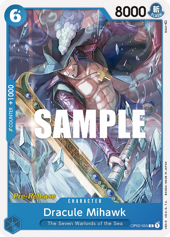 Dracule Mihawk [Paramount War Pre-Release Cards] | Galaxy Games LLC