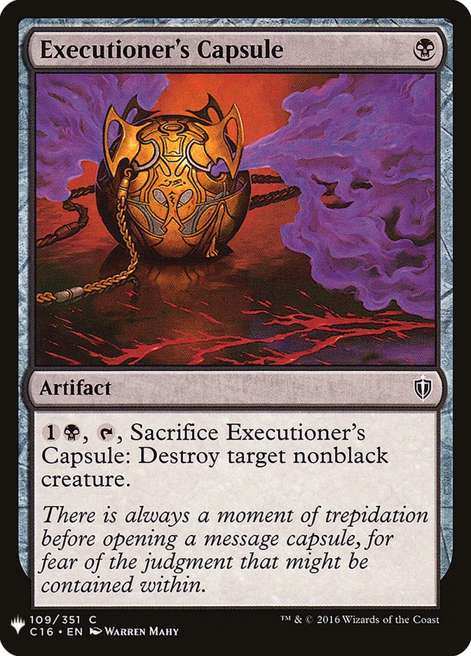 Executioner's Capsule [Mystery Booster] | Galaxy Games LLC