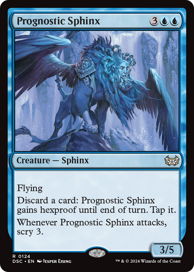 Prognostic Sphinx [Duskmourn: House of Horror Commander] | Galaxy Games LLC