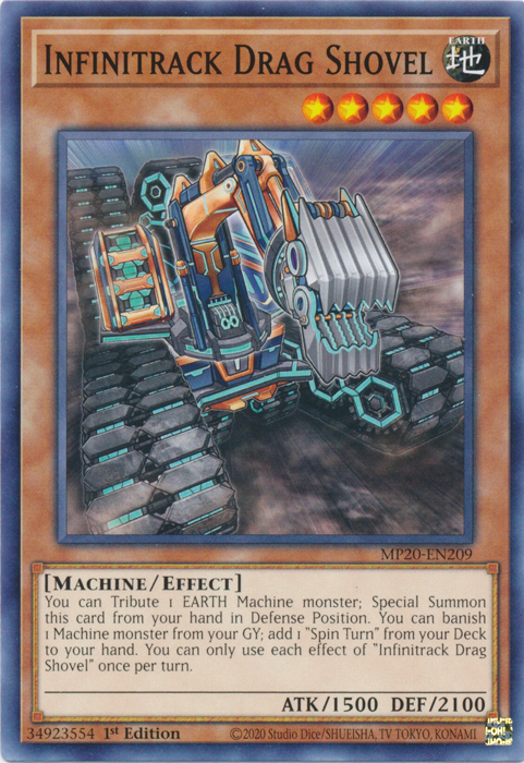 Infinitrack Drag Shovel [MP20-EN209] Common | Galaxy Games LLC