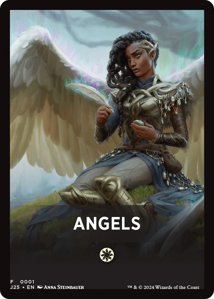 Angels Theme Card [Foundations Jumpstart Front Cards] | Galaxy Games LLC