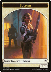 Spirit // Soldier Double-Sided Token [Archenemy: Nicol Bolas Tokens] | Galaxy Games LLC