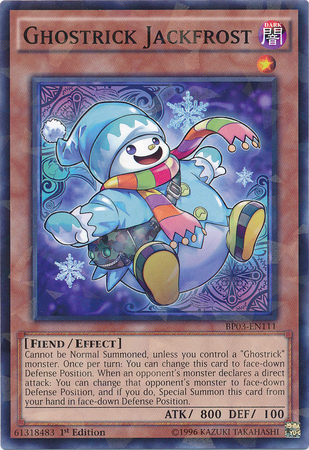 Ghostrick Jackfrost [BP03-EN111] Shatterfoil Rare | Galaxy Games LLC