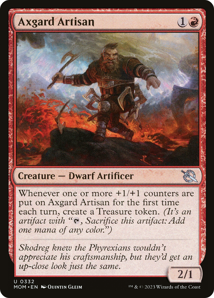 Axgard Artisan [March of the Machine] | Galaxy Games LLC