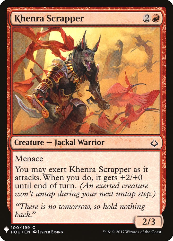 Khenra Scrapper [Mystery Booster] | Galaxy Games LLC