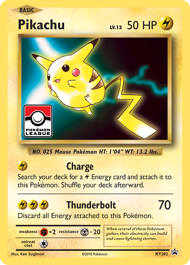 Pikachu (XY202) [XY: Black Star Promos] | Galaxy Games LLC