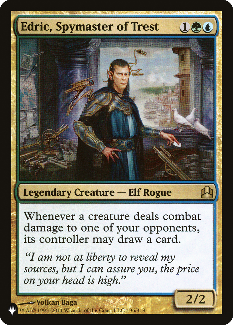 Edric, Spymaster of Trest [The List] | Galaxy Games LLC