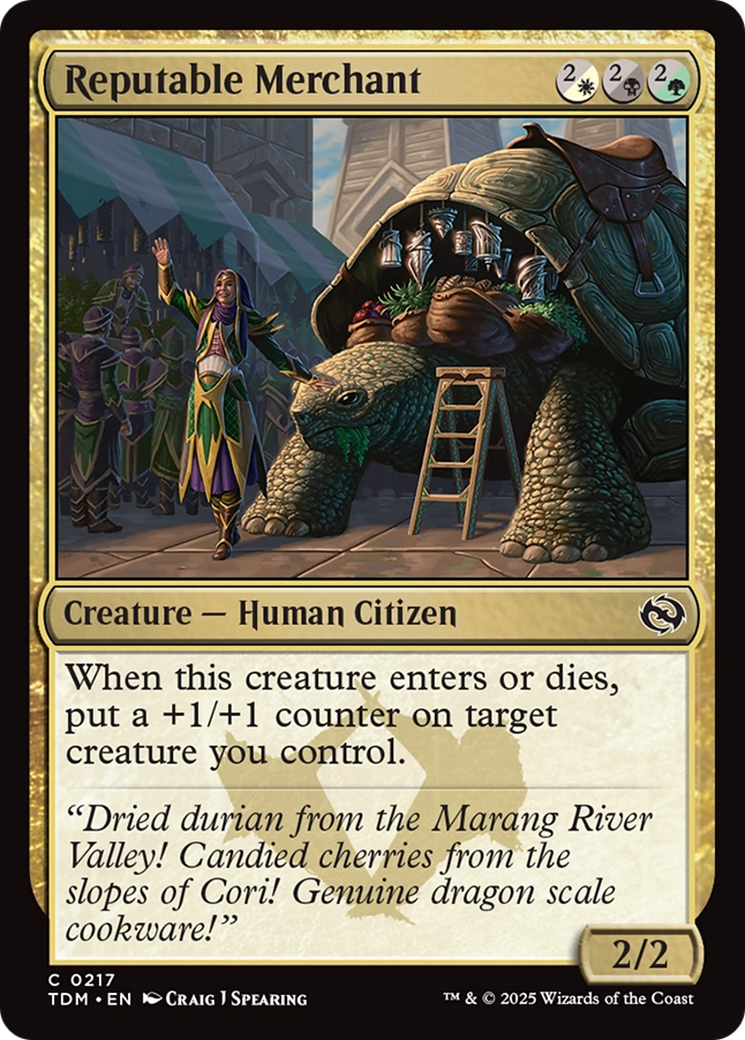 Reputable Merchant [Tarkir: Dragonstorm] | Galaxy Games LLC