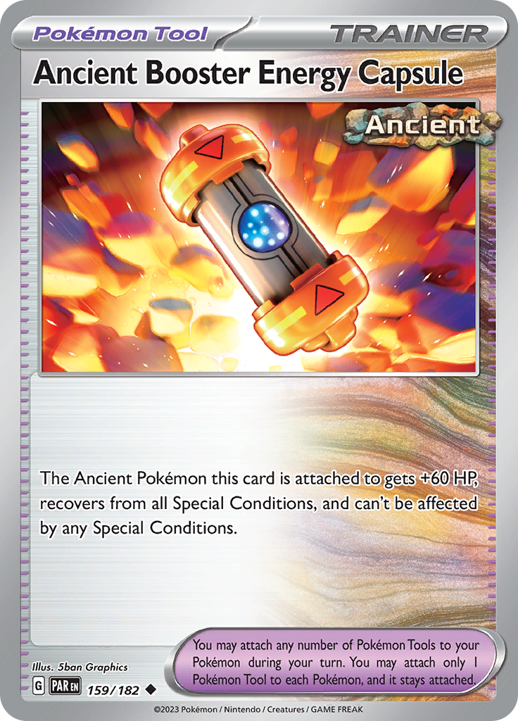 Ancient Booster Energy Capsule (159/182) [Scarlet & Violet: Paradox Rift] | Galaxy Games LLC