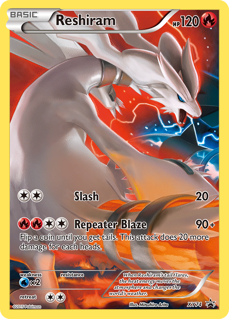 Reshiram (XY74) [XY: Black Star Promos] | Galaxy Games LLC