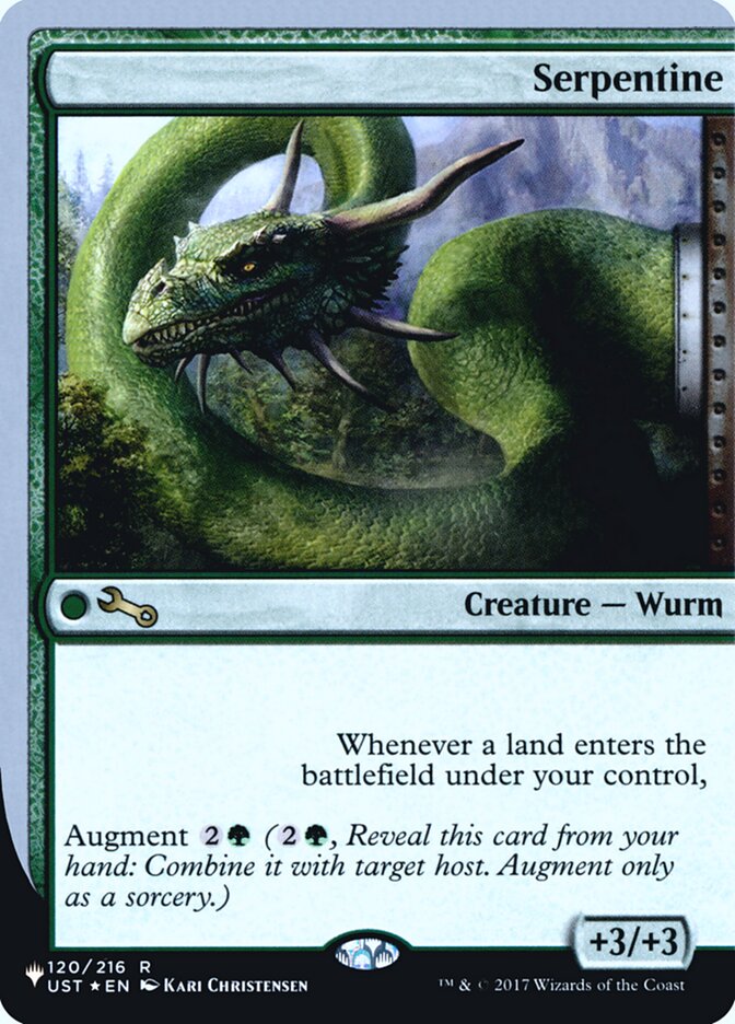 Serpentine (Unfinity Foil Edition) [The List] | Galaxy Games LLC