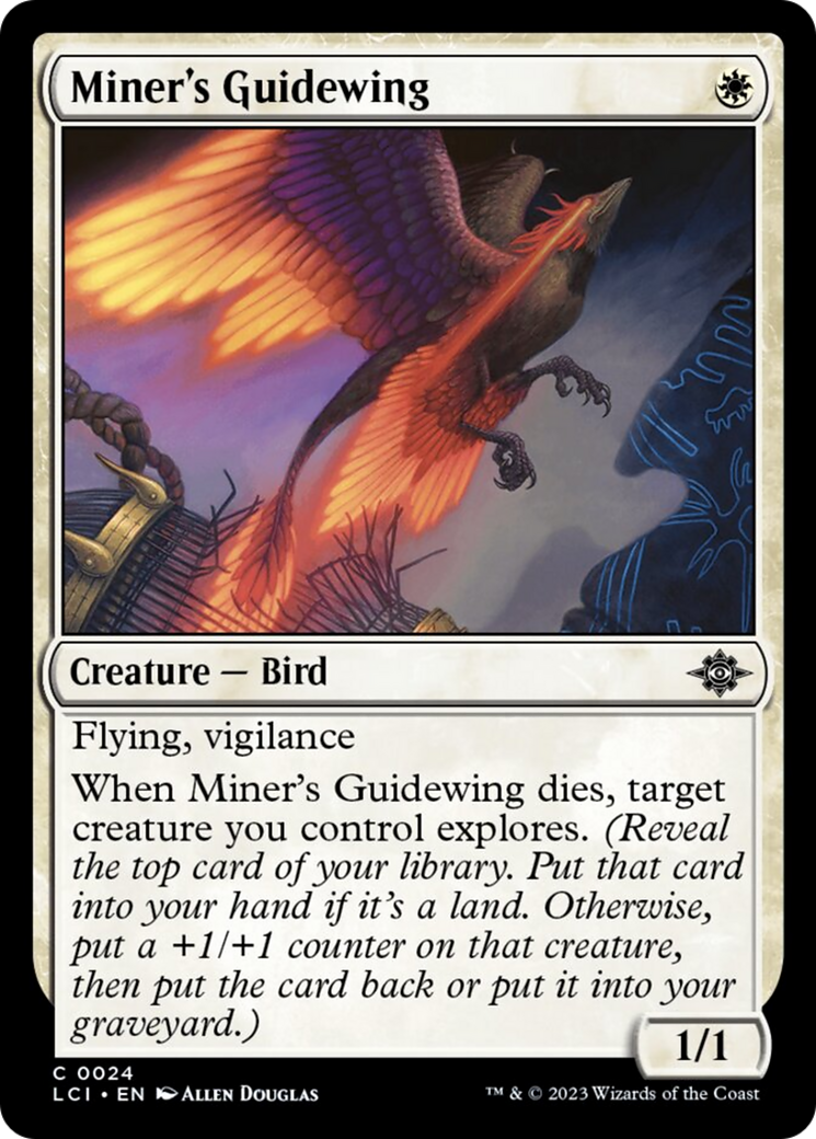 Miner's Guidewing [The Lost Caverns of Ixalan] | Galaxy Games LLC