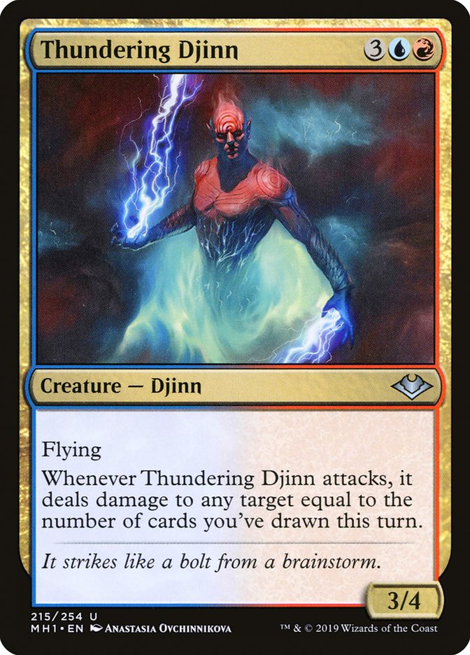 Thundering Djinn [Modern Horizons] | Galaxy Games LLC