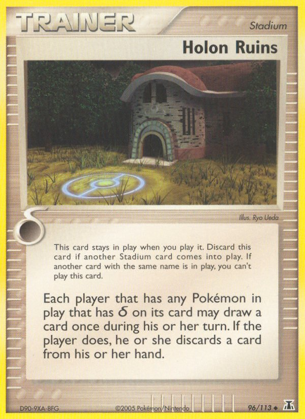 Holon Ruins (96/113) [EX: Delta Species] | Galaxy Games LLC