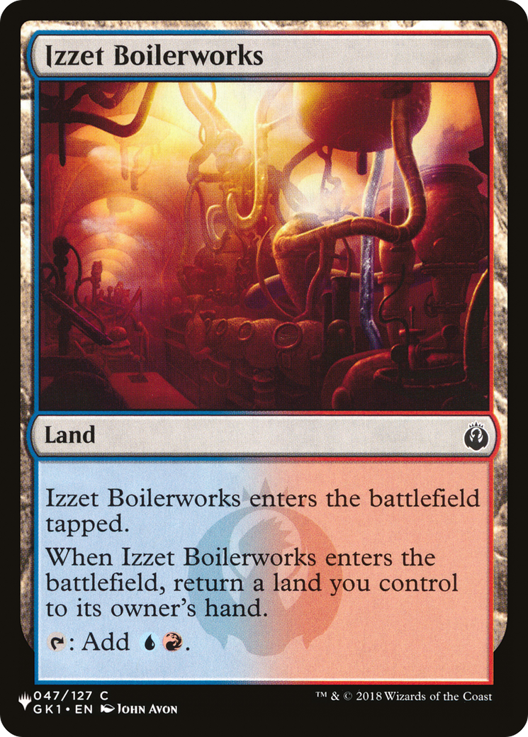 Izzet Boilerworks (GK1) [The List] | Galaxy Games LLC